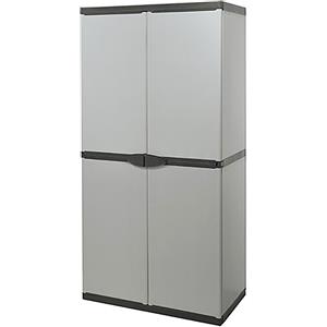 MONGARDI Armadietto Portascope 2 Ante Per Esterno In PVC 168x68x39,5
