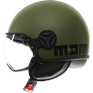 MOMODESIGN Momo Design FGTR Classic Casco Jet unisex verde