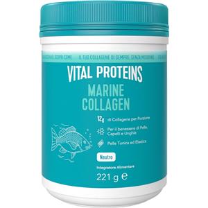 Nestlé Vital Proteins Marine Collagen 221g - Integratore in Polvere con Collagene Marino, Sapore Neutro, 12g di Peptidi per Porzione