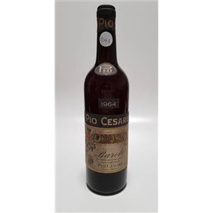 Pio Cesare Vintage Bottle - Pio Cesare Barolo Clear Color 1964 0,72 lt. - COD. 1043