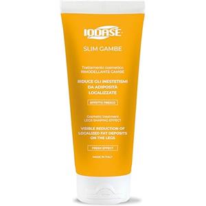 Iodase Slim Gambe Crema 200ml - Trattamento Rimodellante e Drenante per Gambe