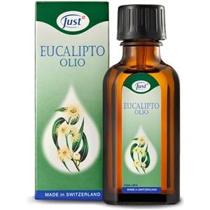 Generico Just Olio di Eucalipto, Olio Essenziale Puro, Prodotto in Svizzera, 50 ml