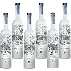 BELVEDERE VODKA 1 LITRO 6 BOTTIGLIE
