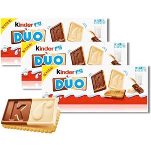 FOXCUP Ferrero Kinder Duo 3 Confezioni da 12 Biscotti