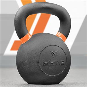 METIS Kettlebell In Ghisa - [4kg - 48 kg ] | Attrezzatura Per Palestre Professionali | Pesi In Ghisa di Alta Qualità (28kg)