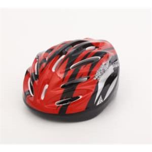 Qianderer Casco da bici per adulti, unisex, staccabile, con luce posteriore, per ciclismo su strada, mountain bike, colore rosso, taglia unica