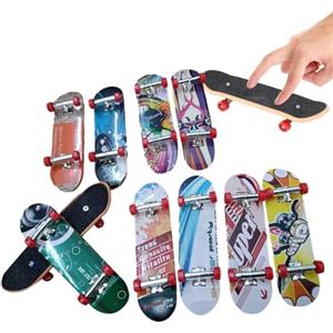 Générique Finger Skateboard - Mini giocattolo da gioco con dita da 3,94 pollici | ABS Design leggero e durevole, dimensioni compatte e design colorato per giochi di giri divertenti e giochi competitivi.