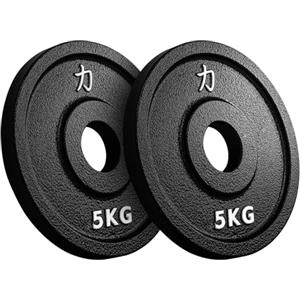 Strength Shop Dischi Palestra da 50mm Diametro Foro (1,25 kg - 25 kg), Dischi ghisa con Bordo del Manico, Robusti Dischi Pesi con Elevata precisione di Peso, Ideali per bilancieri, Asta SZ & Co.