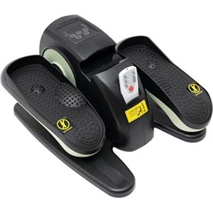 Biggittig Under Scrivania Elliptical Trainer elettrico con telecomando, mini crostrainer regolabile a 5 marce, con display LCD, vibrolegs ellittico ellittico, per uso domestico e ufficio