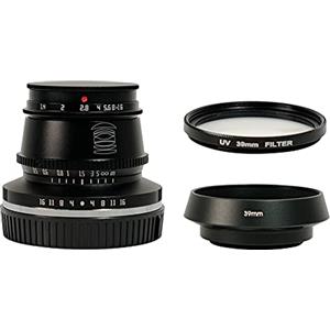 TTArtisan 35 mm F1.4 APS-C formato grande apertura messa a fuoco manuale obiettivo fisso per fotocamere Sony E-Mount NEX-5N NEX-3N A7C A9 A7RII A7RIII Nero