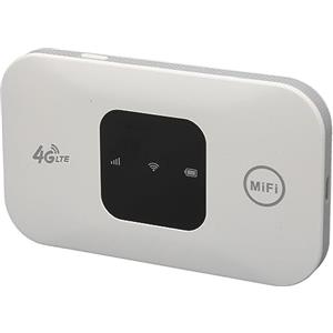 KAKAKE Router WiFi 4G, 10 Dispositivi Condividono 150 Mbps Ad Alta velocità LED Smart Screen Wireless LTE Router Slot per Scheda SIM per Famiglia