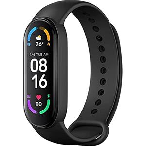 Skoolzy Smartwatch, Orologio Fitness Tracker Donna Uomo, Smart Watch, Sonno Cardiofrequenzimetro, Calorie Contapassi, M6 Activity Tracker, Impermeabile 5ATM, Notifiche Messaggi per Android iOS