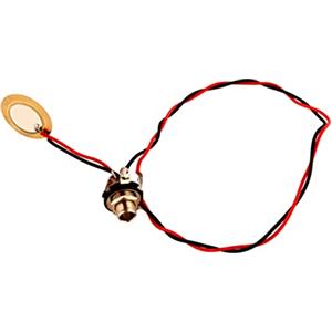 Mikinona Pickup Piezoelettrico Singolo Per Strumento Corde Preamplificatore Integrato Trasduttore Trigger Per Batteria Compatibile Per Chitarra Acustica e Strumenti Corda