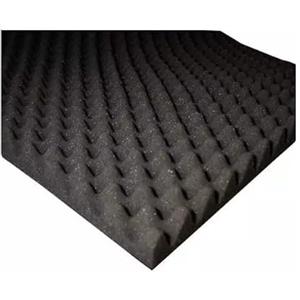 AS ADESIVI SICUREZZA Pannello Spugna Fonoassorbente Insonorizzante Adesivo Bugnato 50x100 da 30/40mm (20 MM)