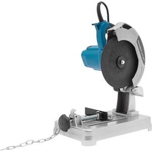 Endingfuny Sega da taglio in metallo, 1200 W, troncatrice, 5200 giri/min, angolo di taglio 0-45°, sega elettrica con lama da 185 mm, per legno, acciaio, alluminio
