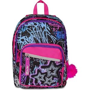 SJ GANG STYLE JAM GANG Zaino Scuola Doppio Scomparto Sj Gang Sj Ever Fixstar Girl, 30 LT
