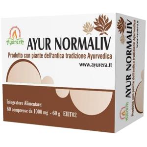 Bliss Ayurveda Ayur Normaliv - Integratore Alimentare Ayurvedico per il Benessere del Fegato e Metabolismo del Sangue - 60 Compresse