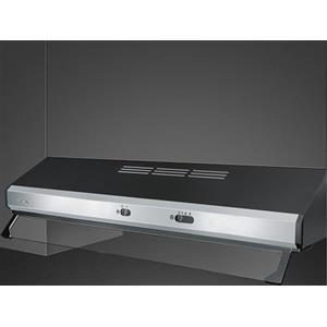 Smeg KSEC81XE3 - Cappa cucina, incasso, 80x49 cm, Classe energetica C, Inox