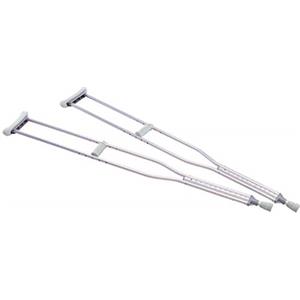 MOPEDIA Stampelle sottoascellari in alluminio anodizzato Adulti Serie Brio Large PAIO Art. RP711*