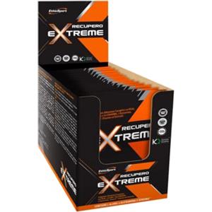 EthicSport RECUPERO EXTREME - Integratore post-workout con BCAA, Glutammina, Ala-Gln, Ashwagandha KSM-66®, carboidrati, elettroliti e vitamine - Box da 16 buste da 50 g
