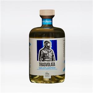 SPIRITI EROICI Trasvolata Gin Atlantico 70 cl - Gin Artigianale Italiano 40% Vol - con Acqua di Mare, Cappero e Bergamotto - Ideale per Gin Tonic e Cocktail Premium