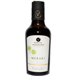 TENUTA VALENTINO Olio extravergine d'oliva Meraki Blend Olive Oil Estratto a Freddo Cultivar Peranzana e Leccino (1, 250, millilitro)