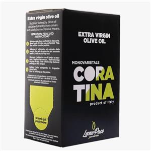 Leone Pace olio dal 1910 Leone Pace dal 1910- Olio Extravergine di Oliva dal Gusto Deciso e Intenso con note piccanti e amare equilibrate dall'aroma fruttato, esalta gli ingredienti donando sapore ai piatti- Bag in Box 1,5lt