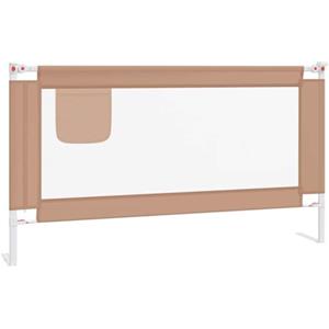 vidaXL Sponda Letto di Sicurezza per Bambini Talpa 150x25cm in Tessuto