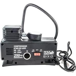 openspaceshop COMPRESSORE Mini per CANOTTI SALVAGENTI GONFIABILI Auto con Spina 220V E 12V