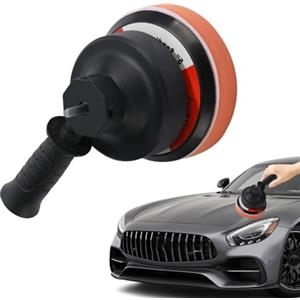 Generico Lucidatrice Per Auto Senza Fili - ABS Nero | Macchina Rotativa Elettrica Con Impugnatura Rimovibile | Kit Di Lucidatura E Ceratura Silenzioso Per Legno, Pelle, Metallo E Rimoziograffi
