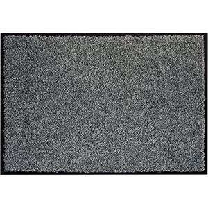 Astra Tappetino antipolvere di alta qualità - zerbino per interni - lavabile a 30° C - passatoia antiscivolo - scarpiera corridoio - cucina - grigio 40x60 cm