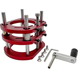 Generic Router Tavolo Sollevatore Alluminio Piattaforma Sollevamento Stand per banchi Lavorazione Del Legno Incisione Taglio Manuale 51mm 64-66mm Diametro Motori