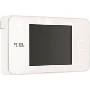 Vi.Tel. E0372 60 Spioncino Digitale, Bianco, 3.2