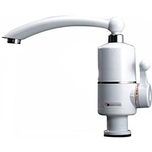 B-BLACK Riscaldatore istantaneo acqua calda miscelatore, senza boiler rubinetto elettrico riscaldatore istantaneo per cucina bagno scaldabagno
