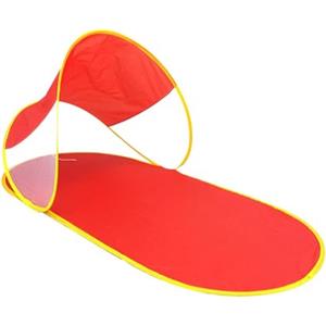 Generico Tenda da Spiaggia - Tenda da Spiaggia in Poliestere, Anello in Acciaio, dal Sole, Tende da Spiagga Pop-up | Protezione UV per Lo Sport, Festival, Picnic, Campeggio All'aperto, Gi