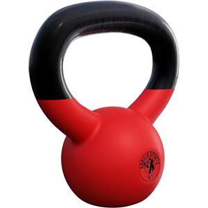 GORILLA SPORTS® Kettlebell - Singolo/Set, 2-32kg, Impugnatura Ergonomica, in Ghisa, Rivestimento in Vinile - Peso Sfera, Manubri, Pesi con Maniglia, Allenamento di Forza, Palestra, Casa, Fitness