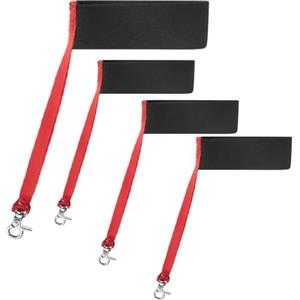 Generic Guanti da sci, cinghie da polso elastiche per guanti da polso, 4 cinghie per guanti sportivi, accessori da snowboard, guanti da sci, guanti da sci, attrezzatura invernale regolabile da uomo