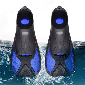 Generic Pinne Per Immersione Apnea - Pinne Da Nuoto Corte E Leggere, Pinne Unisex Pinne Galleggianti Con Tacco Avvolto Più Corto Per Immersioni, Apnea, Snorkeling E Nuoto