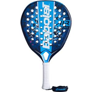 Babolat - Racchetta da paddle modello Air Vertuo, taglia unica, colore blu, materiale composito, perfetto per gli attaccanti aerei, equilibrio controllo e potenza