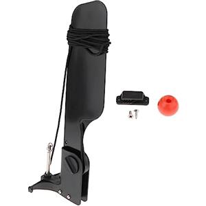 JISADER Timone per Kayak, timone per Canoa, timone per Moto d'Acqua con Fissaggio dell'attrezzatura, Coda per Barca da Pesca, Kayak da Mare, Canoa, Nave,