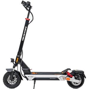 KuKirin M4 MAX Scooter Elettrico Adulto 10 Pollici, 64 Km, Autonomia, Doppia Sospensione Forcella Anteriore, Pneumatici Senza Fotocamera, Luce LED, Freni a Disco Doppio, Pieghevole per Città, Tempo