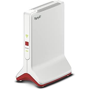 FRITZ! Ripetitore AVM FRITZ! 6000, ripetitore WiFi 6 con tre unità radio: 5 GHz (2 x fino a 2.400 Mbit/s), 2,4 GHz (fino a 1.200 Mbit/s), 2.5 Gigabit LAN, versione in lingua tedesca