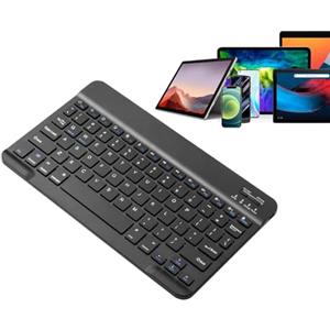 Generico Tastiera Wireless - Tastiera Tastiera Portatile Leggera Compatta, Tastiera Ergonomica Ultra Sottile A Basso Profilo | Comoda Mobilità Comparativa Tastiera Wireless, Tastiera Ricaricabile Per