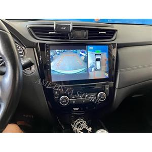 7SIMO Android 14 Autoradio Navigatore per Nissan Qashqai J11 X-Trail T32 Rogue 10.1 Pollici Car Tablet Stereo Wireless Carplay Android Auto Bluetooth Radio, compatibile con le telecamere 360° Di Serie