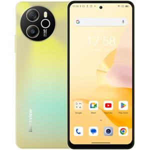 Blackview Shark 8 Smartphone, 16GB+256GB, 6.78 FHD+ 120Hz, Fotocamera 64MP+13MP, Ricarica Veloce 33W, Tre Slot per Schede, Telefono Cellulare Android 13, Altoparlante Smart-K Box, GPS NFC Oro