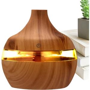 Generico Umidificatore Diffusore Oli Essenziali,Set Completo Con LED A 7 Colori,Umidificatore Per Scrivania E Camera Da | Per Ufficio Appartamento Studio Yoga Hotel Dormitorio Asilo Soggiorno Camera Da