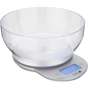 Eva KAUFGUT BILANCIA CUCINA DIGITALE ABS SILVER 5KG/1G EVA 33339