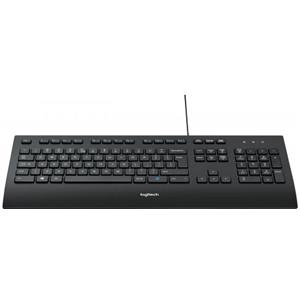 Logitech k280e pro f/ business tastiera usb qwerty us international nero