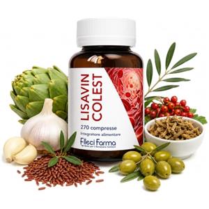 ELLECI FARMA S.R.L Lisavin Colest Elleci Farma Riso Rosso Fermentato 270 Micro Compresse