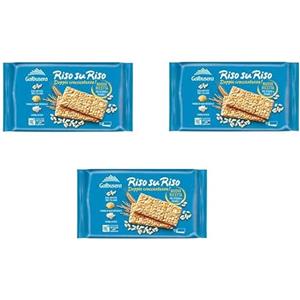 Zeus Party Crackers Galbusera Riso su Riso Nuova RIcetta 3 Confezioni da 380 Grammi